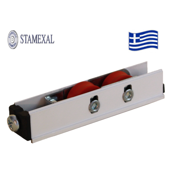 Ράουλο αλουμίνιου διπλό ΒΤ Φ23 Stamexal