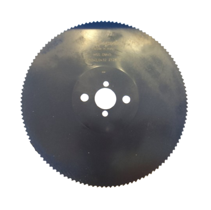 Δίσκος κοπής σιδήρου 250mm x 2mm Φ32 τρύπα 128 δόντια Segmetal Ιταλίας