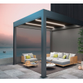 Βιοκλιματική Πέργκολα VIOMAL DIY με Μοτέρ & LED | Αλουμινίου με Κινητές Περσίδες