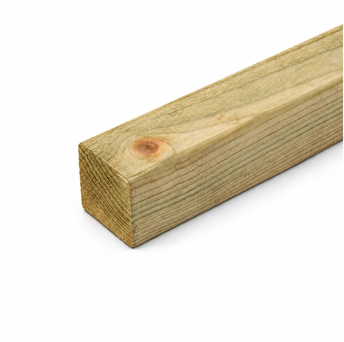 Ξύλινη δοκός εμποτισμένη 4,5 x 4,5εκ. 4,5 x 4,5 x 300εκ.