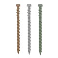 Βίδες ξύλου torx για πάτωμα Ø5 x 50mm - Καφέ