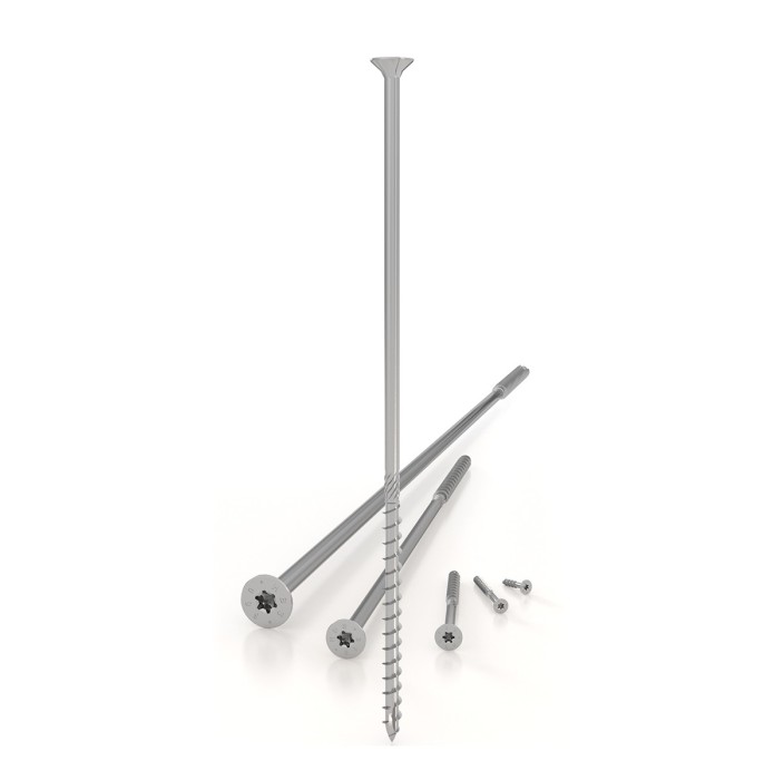 Βίδες ξύλου torx Ø8mm HBS Ø8 x 140mm