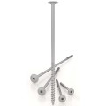 Βίδες ξύλου torx Ø6mm με πλατιά κεφαλή 6 x 80mm