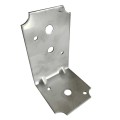 Γωνία σύνδεσης ξύλου 100 x 60 x 60mm inox