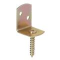 Γωνία σύνδεσης ξύλου 30x30x38mm Γωνία με βίδα 30 x 38 x 30mm