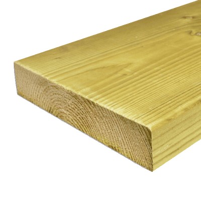 Ξύλινο μαδέρι εμποτισμένο  4,5x19,5x450εκ.
