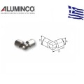 Σύνδεσμος μεταβλητής γωνίας για προφίλ Φ16 Aluminco 4302